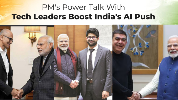 India Strengthens AI Drive Through PM’s Power Talks With Tech Leaders